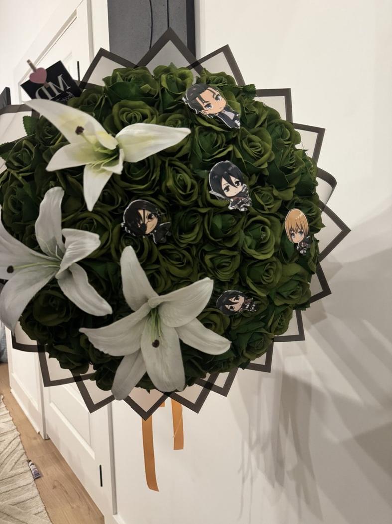 Emerald Anime Bouquet